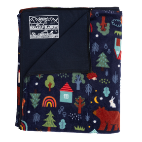 Bullkelp Super Soft Blanket Navy Campout